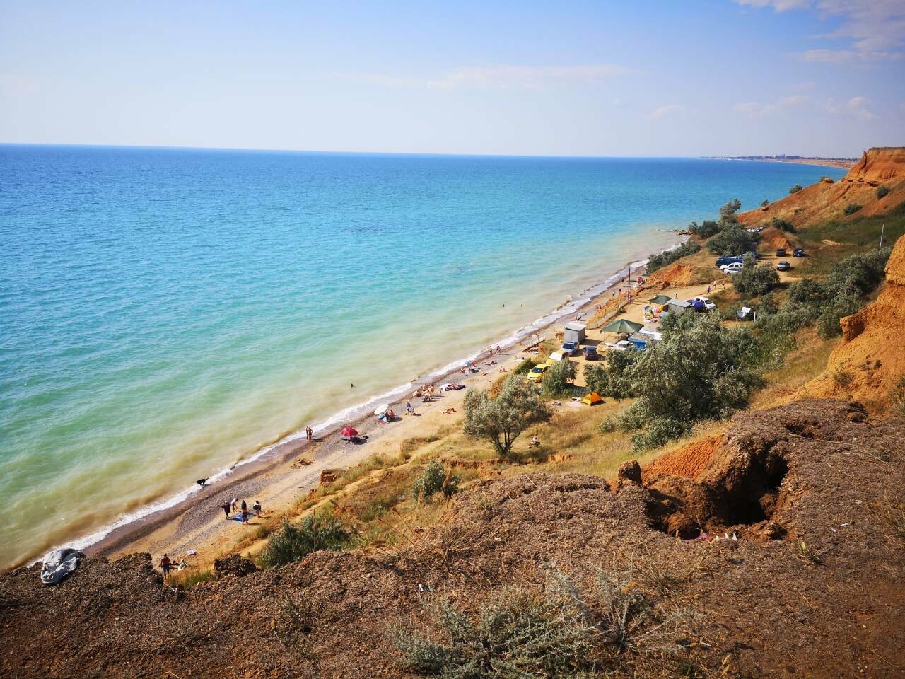 Пляж Прибрежное Крым