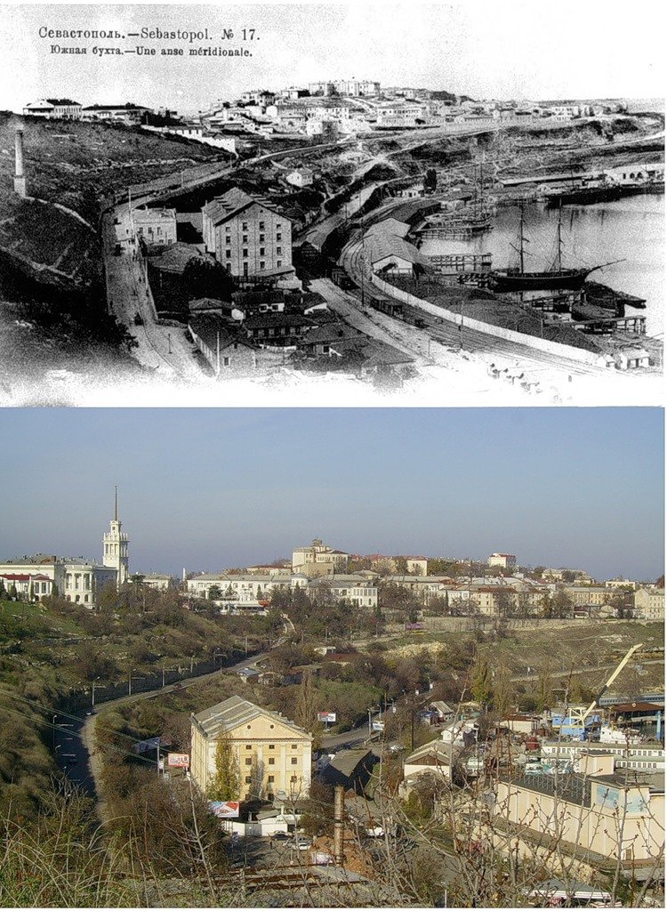 Паровая мельница мукомольня на берегу Южной бухты Паровая мельница мукомольня на берегу Южной бухты